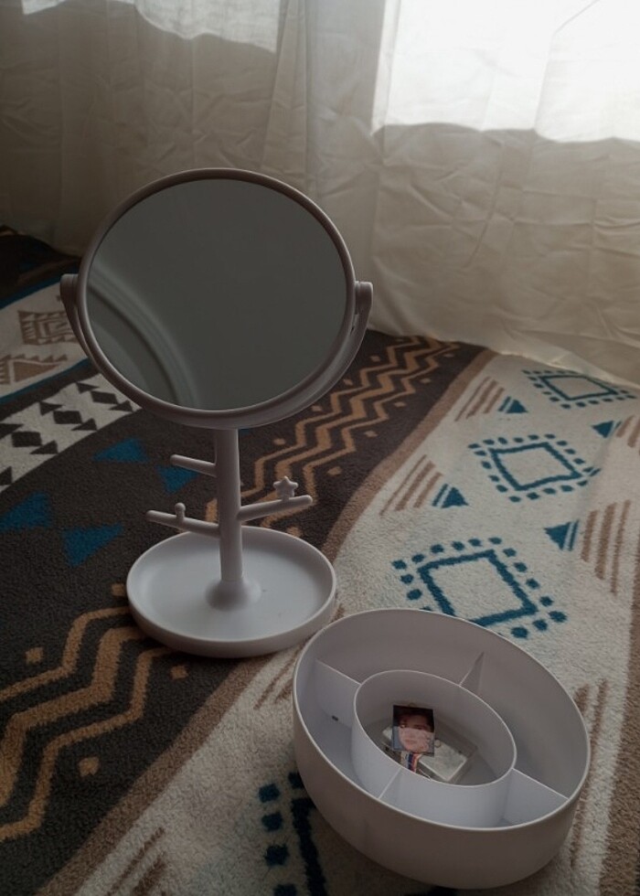 Aynalı portatif takı kutulu aparat. - Görsel 4