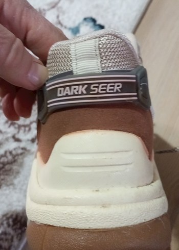 Kadın Bej Yılan Desenli Platform Spor Ayakkabı,Dark seer orjinal - Görsel 2