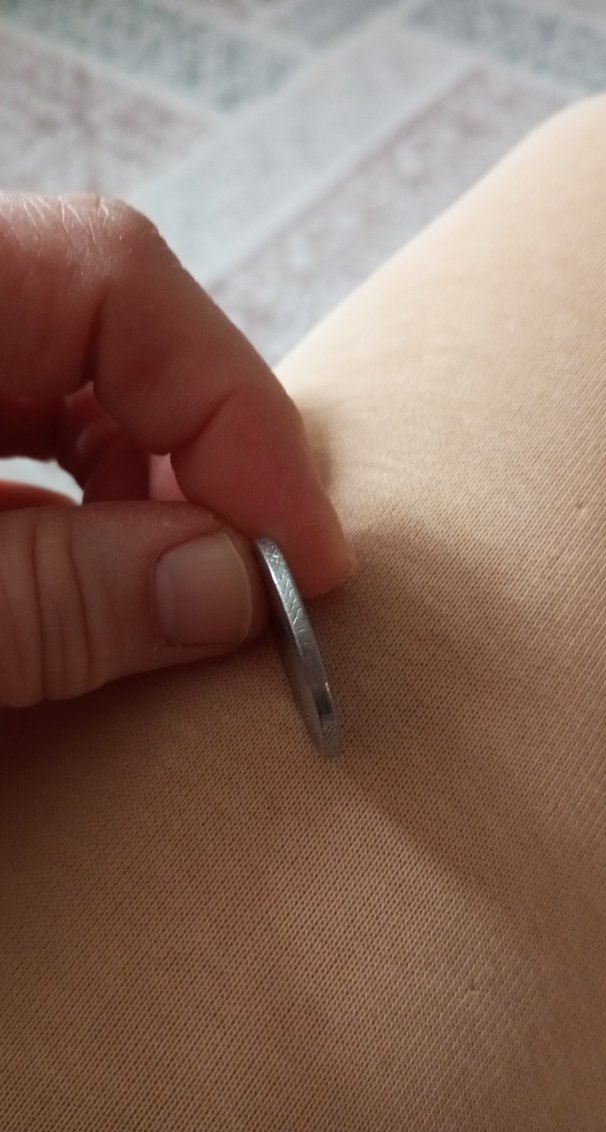 Gri Erkek Rozeti ,arka yüzü ters - Görsel 4