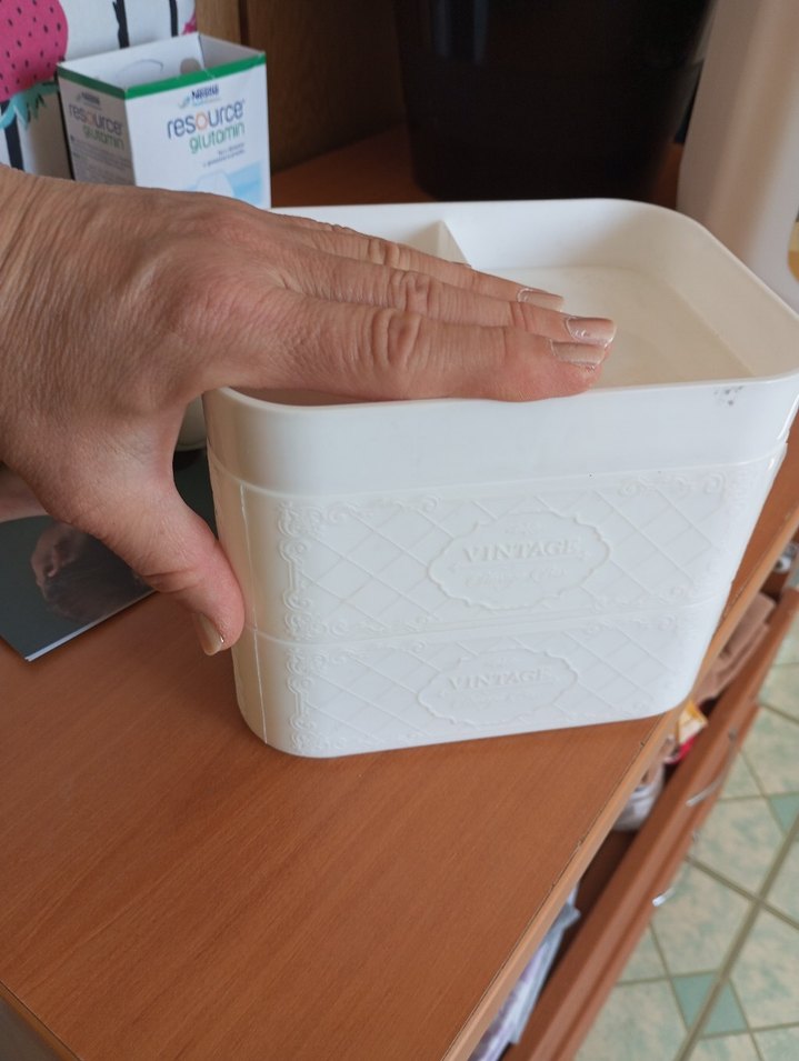 Beyaz Vintage takı kutusu - Görsel 4