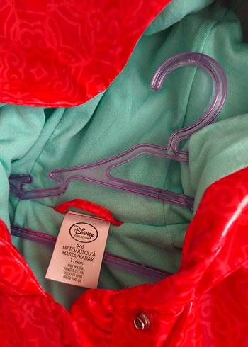 Disney kız Çocuk Kapüşonlu Yağmurluk - Görsel 2