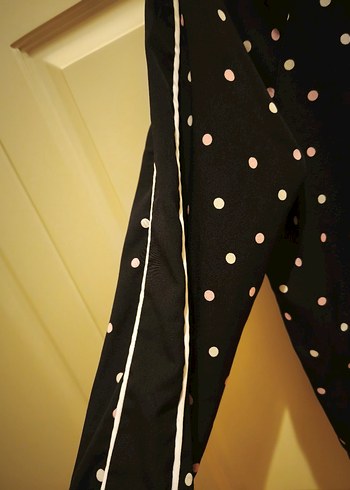 Stradivarius Siyah Puantiyeli Kadın Ceket - Görsel 2