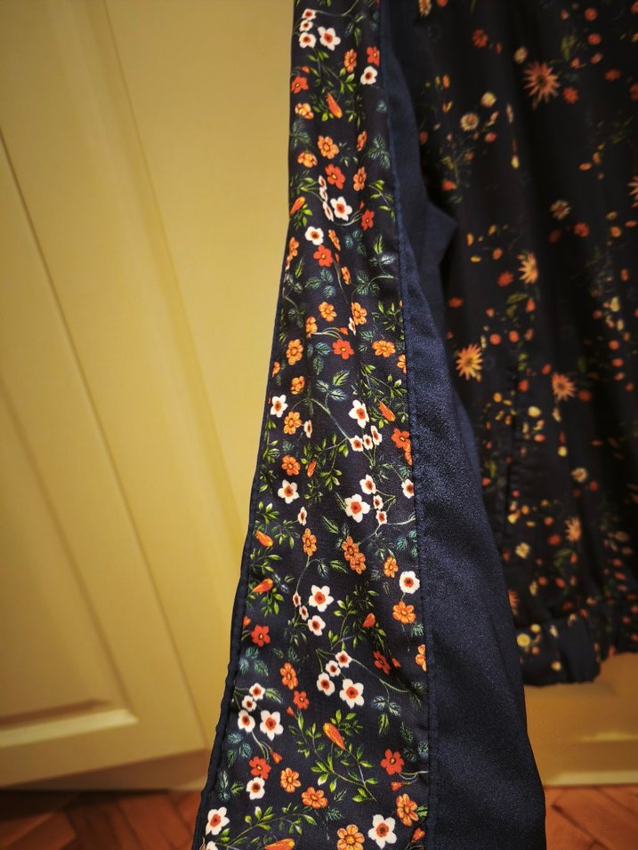 Stradivarius ciçek Desenli ceket - Görsel 2