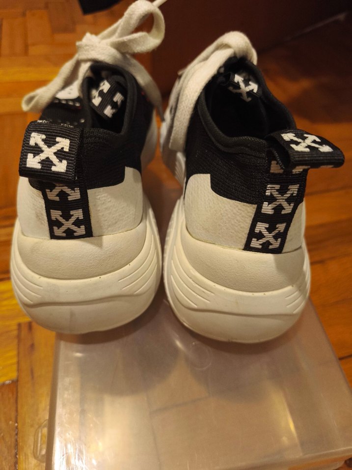 Kadın Siyah-Beyaz  Spor Ayakkabı - Görsel 5