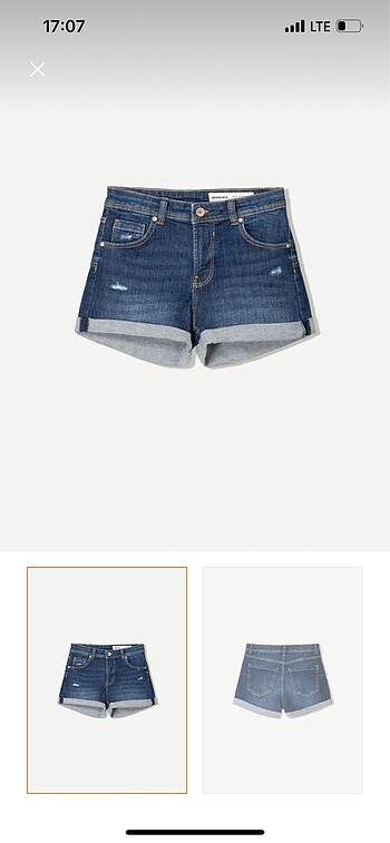 38 Beden Bershka yeni sezon şort