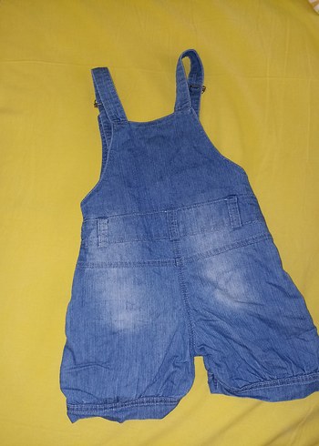 Diğer Kız Çocuk Mavi Kot Tulum