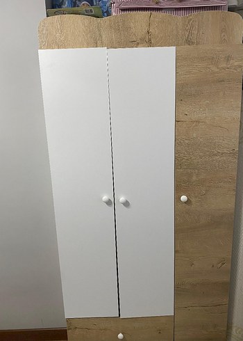 Beyaz Çocuk Gardırop Dolabı - Görsel 6