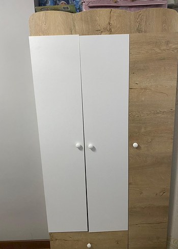 Beyaz Çocuk Gardırop Dolabı - Görsel 2