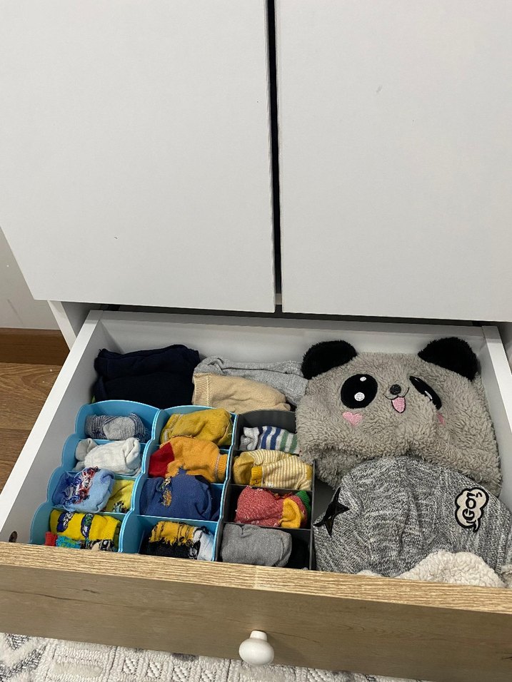 Beyaz Çocuk Gardırop Dolabı - Görsel 4