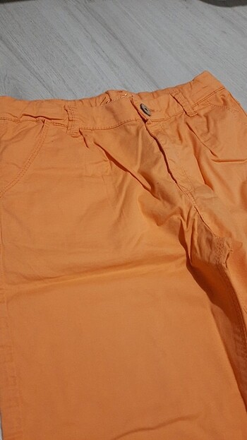Turuncu erkek şort - Görsel 2