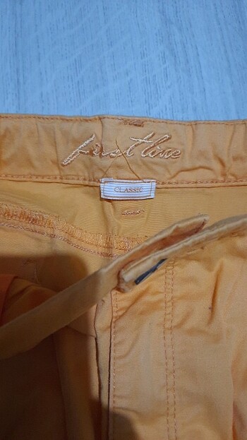 Turuncu erkek şort - Görsel 4