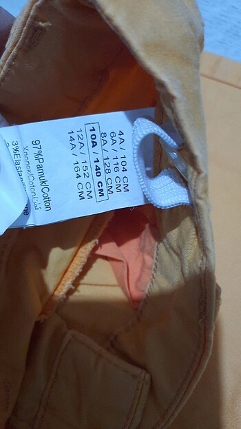 Turuncu erkek şort - Görsel 6