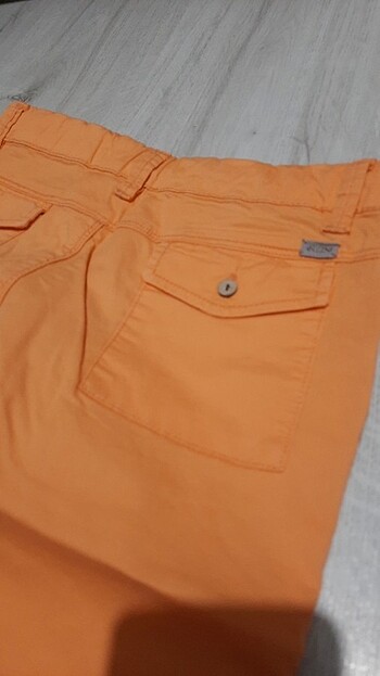 Turuncu erkek şort - Görsel 8