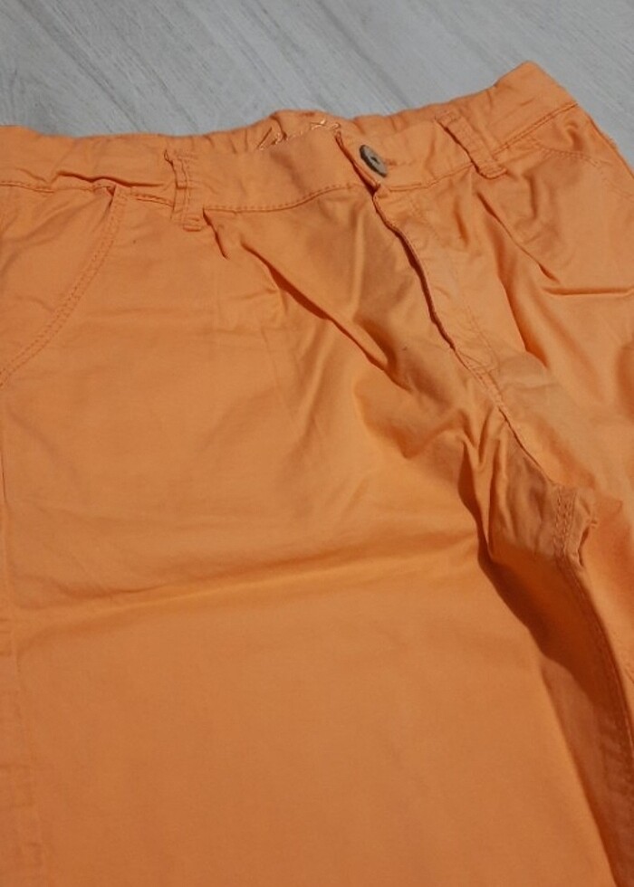 Turuncu erkek şort - Görsel 2
