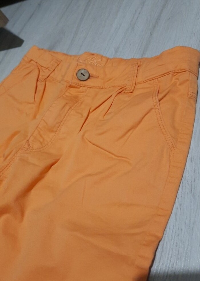 Turuncu erkek şort - Görsel 3