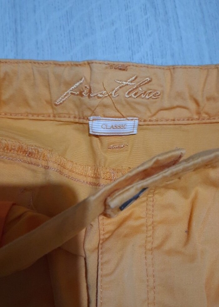 Turuncu erkek şort - Görsel 4