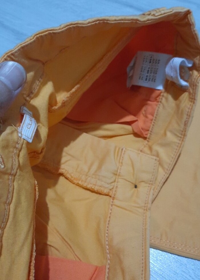 Turuncu erkek şort - Görsel 5