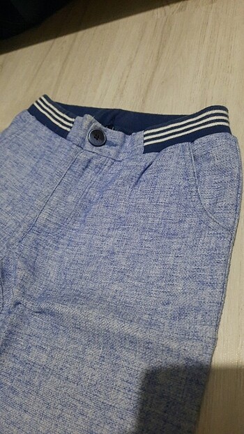 Keten erkek çocuk şort  - Görsel 3