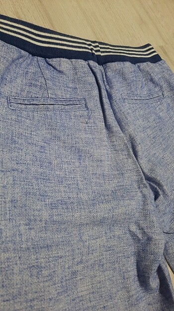 Keten erkek çocuk şort  - Görsel 7