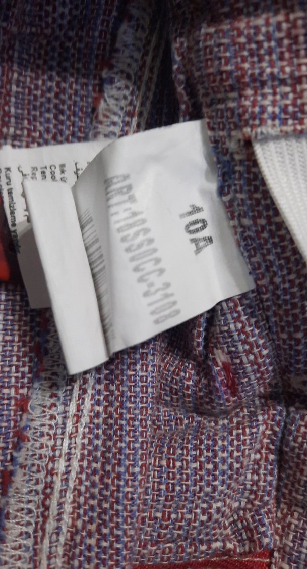 Erkek Çocuk Mor Gri Keten Regular Fit Bermuda - Görsel 5