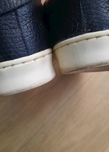 Erkek Çocuk Siyah Gri Deri Günlük Ayakkabı - Görsel 8