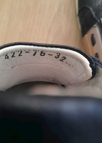 Erkek Çocuk Siyah Gri Deri Günlük Ayakkabı - Görsel 2