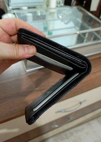 Siyah Desenli Erkek Cüzdan - Görsel 2