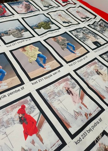 Moda ve  Katalogu kumaş - Görsel 2