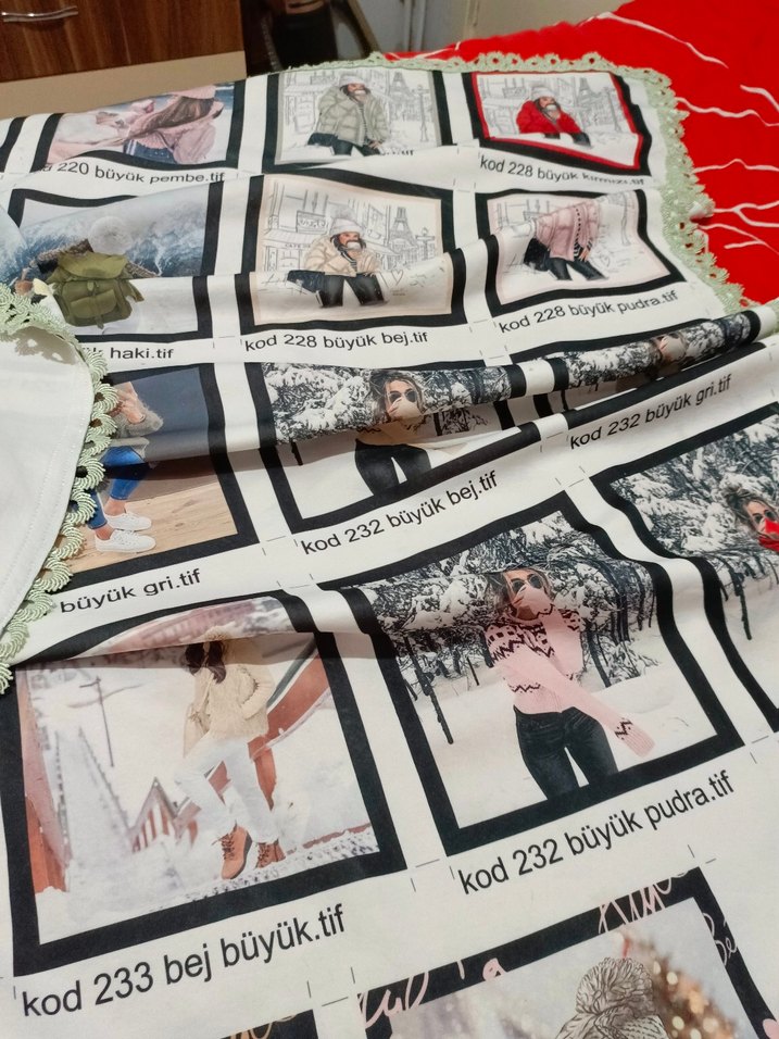 Moda ve  Katalogu kumaş - Görsel 3