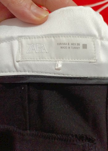 Kadın Siyah  Kumaş Pantolon orijinal sarı markası ürünü - Görsel 4