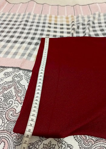 Bordo renk Uzun Kollu Tulum ölçüleri mevcut - Görsel 9