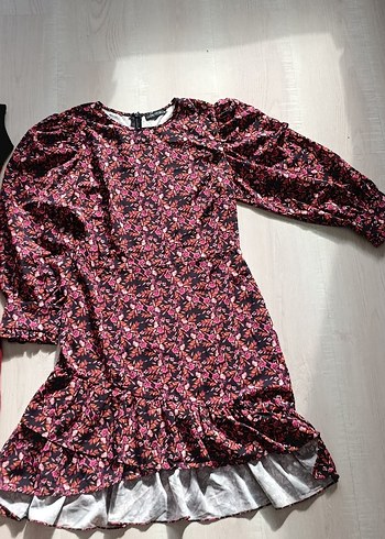 Bordo Kadın Midi Triko Elbise - Görsel 3