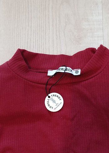 Gri Yüksek Yakalı Uzun Kollu Hamile Taytı - Görsel 5