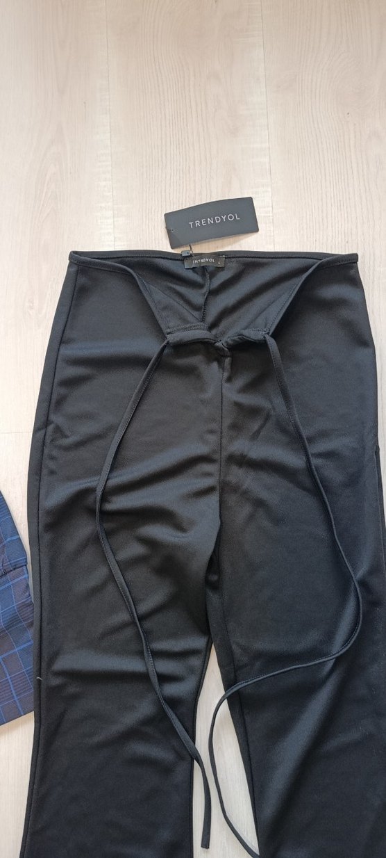 Kadın Lacivert Midi Elbise, Uzun Kollu, Tekdüze - Görsel 4