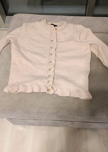 LCW Pastel Pembe Düğmeli Kadın Triko Hırka - Görsel 5