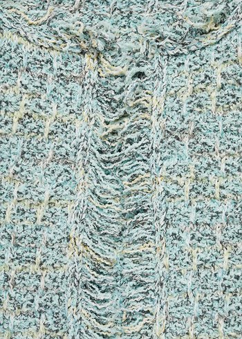 Kadın Beyaz Kısa Örgü Hırka - Görsel 4