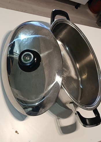 AMC çelik termometreli tencere - Görsel 3