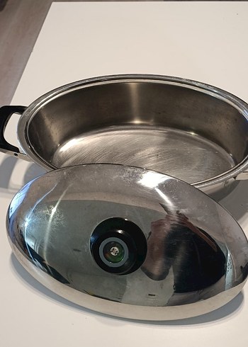 AMC çelik termometreli tencere - Görsel 6