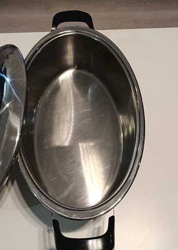 AMC çelik termometreli tencere - Görsel 8