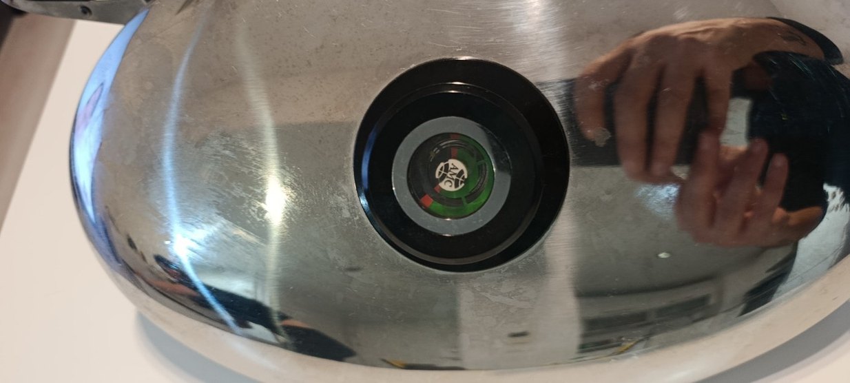 AMC çelik termometreli tencere - Görsel 2