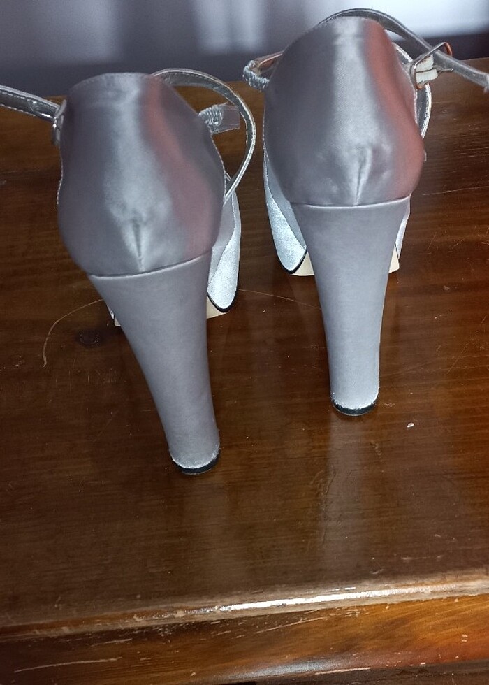 Platform abiye ayakkabi - Görsel 2