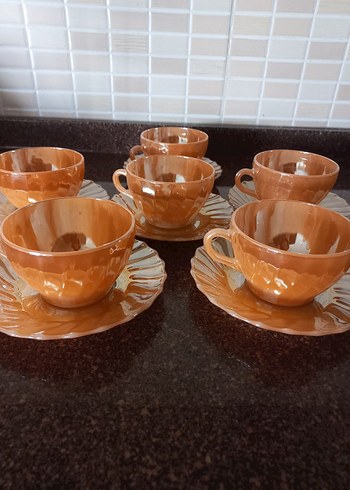 Antika yurtdişi  Fincan ve Tabak seti - Görsel 2