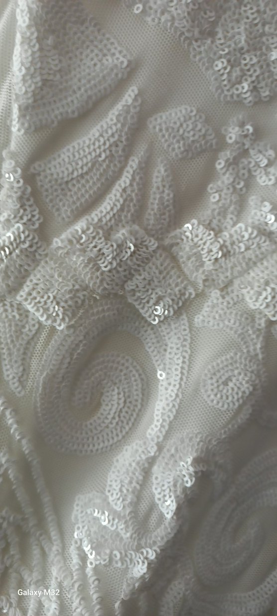 V yaka bohem uzun gelinlik - Görsel 5