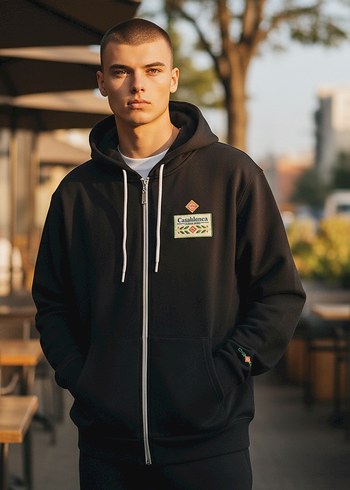 Erkek Kapüşonlu Ceket - Görsel 2