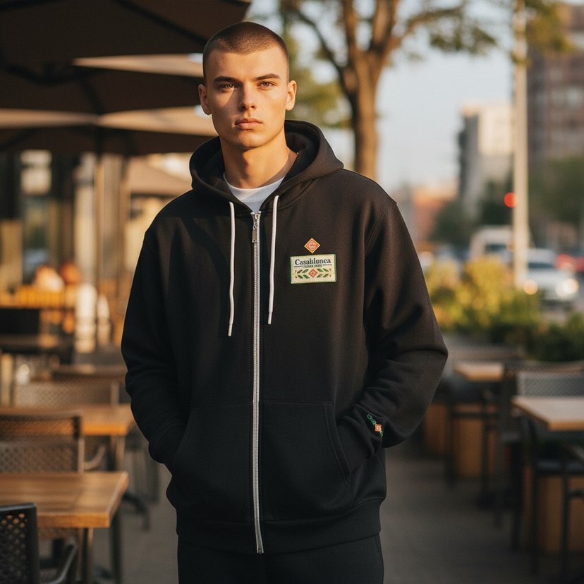 Erkek Kapüşonlu Ceket - Görsel 2