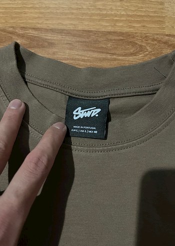 Sırt Baskılı Oversize Tişört - Görsel 3