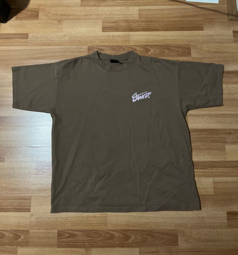 Sırt Baskılı Oversize Tişört - Görsel 2