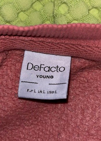 Defacto Pembe Şık Sweat - Görsel 3