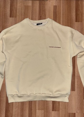 Premium Bej Sweat - Görsel 2