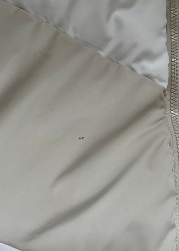 Beyaz Şişme Mont - Görsel 5